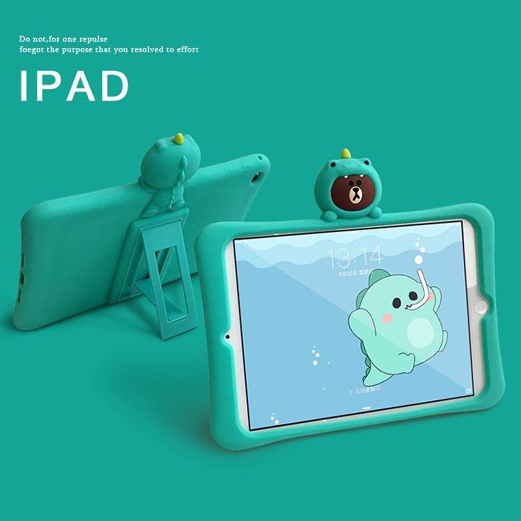 卡通ipad air硅膠保護(hù)套ir2/3蘋果